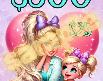 Mothers Day 15 line bingo board, Pro. board, Themed Bingo Boards, One price buy in