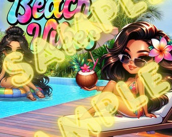 Beach Vibes 15 line bingo board, PYP Bingo, Pro. board, Bingo, High Roller Bingo