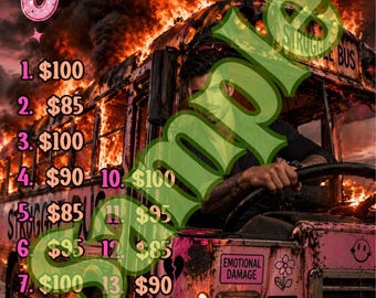 Hop in 15 line bingo board, Bingo, Pro. board, Themed Bingo Boards, One price buy in
