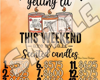 Getting Lit Bingo 15 line bingo board, Pro. board, Themed Bingo Boards, One price buy in