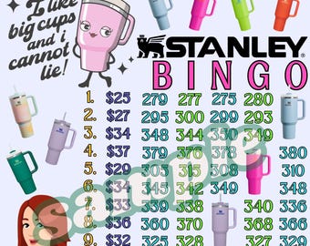 400 Big Cup Bingo, 15 line bingo board, PYP Bingo, Pro. board, Themed Bingo Boards, BNO boards, IER Board