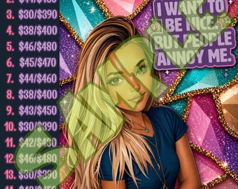 People annoy me 15 line bingo board, PYP Bingo, Pro. board, Bingo, High Roller Bingo