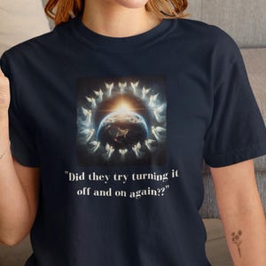 Camiseta Earth Reset: Un divertido regalo para los trabajadores de la luz espiritual.