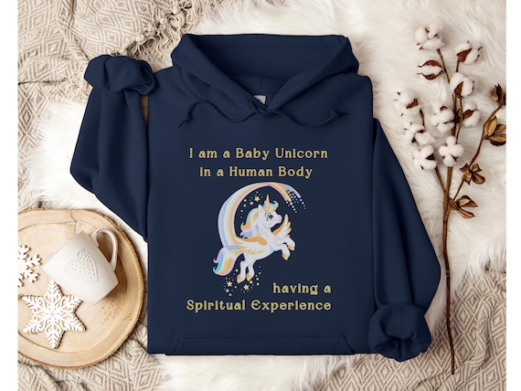 マジカルベビーユニコーンパーカー、ギルダン18500、スピリチュアル