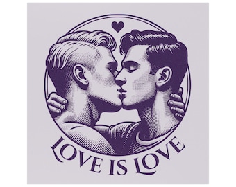 Love is Love Magnet: Vintage LGBTQ+ Pride Accessory