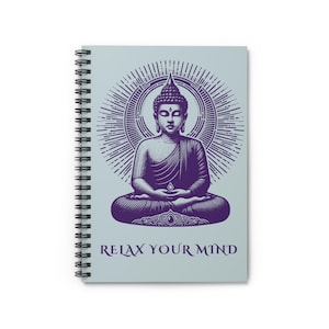 Bodhisattva Spiral Notebook: Zen Meditation Journal
