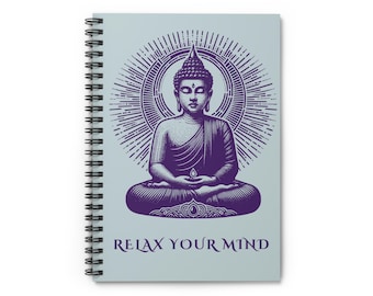 Bodhisattva Spiral Notebook: Zen Meditation Journal
