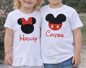 Favorite Mouse Applique Shirt