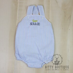 Little Gator Personalized Sunsuit