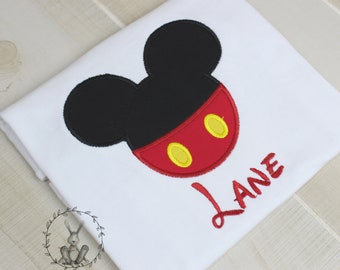 Favorite Mouse Applique Shirt