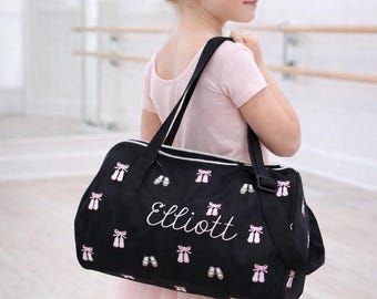 Bolso de baile bordado con pequeña bailarina