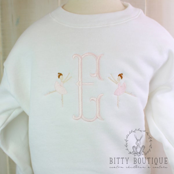 Tiny Dancer Embroidered Sweatshirt