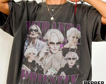Miranda Priestly Film Vintage Comfort Farben Shirt