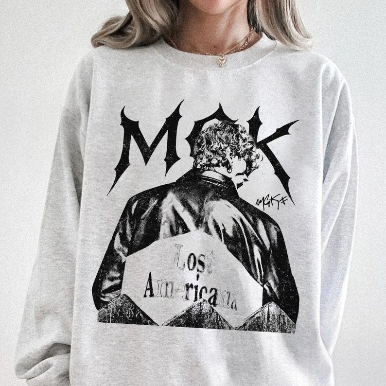 Machine Gun Kelly Music Tour Vintage Comfort Color Shirt image 5