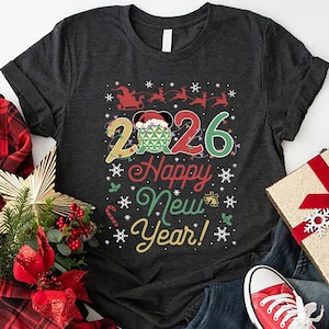 Happy New Year 2026 Shirt, Hello 2026 Shirt, Magical New Year Shirt, Mickey New Year Gift, Disney New Year Party Tee, Welcome 2026 Shirt