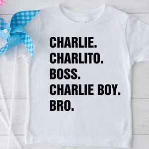 Custom Nickname Shirt, Funny Gift for Family & Friends, Matching Shirts, Fathers Day Gift, Mothers Day Gift, Personalized Gift, Nickname Tee