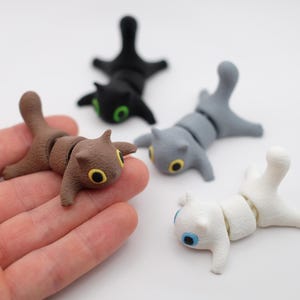 Flexi Cat Desk Fidget Toy: Adorable Cat Lover Gift image 4