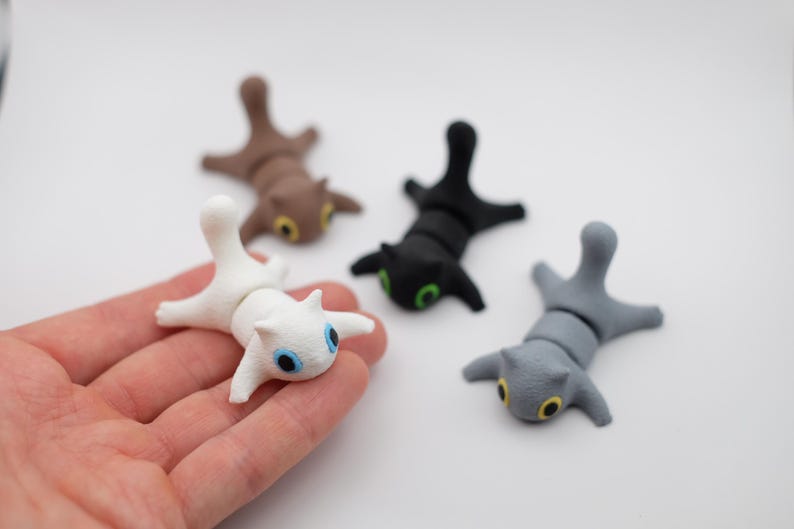 Flexi Cat Desk Fidget Toy: Adorable Cat Lover Gift image 5