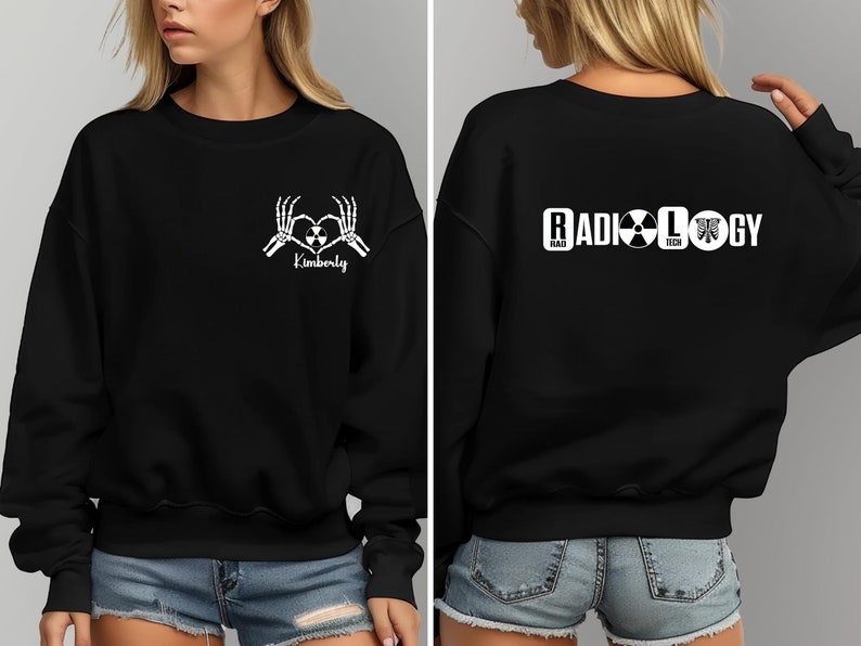 Custom Radiologic Technologist Shirt, Rad Tech Sweater, Radiologist Sweatshirt, Gift For Radiologist, Xray Tech Shirt, Gift For Xray Tech