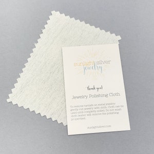 Fabric Silver Polishing Cloth, Jewelry Cleaning Cloth, Sterling