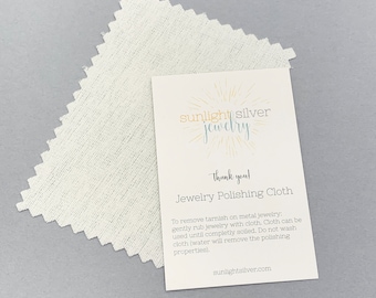 Extra Silver Polishing Cloth for Jewelry