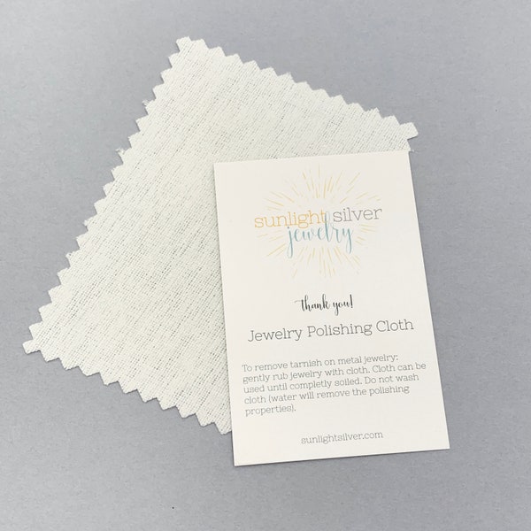 Extra Silver Polishing Cloth for Jewelry