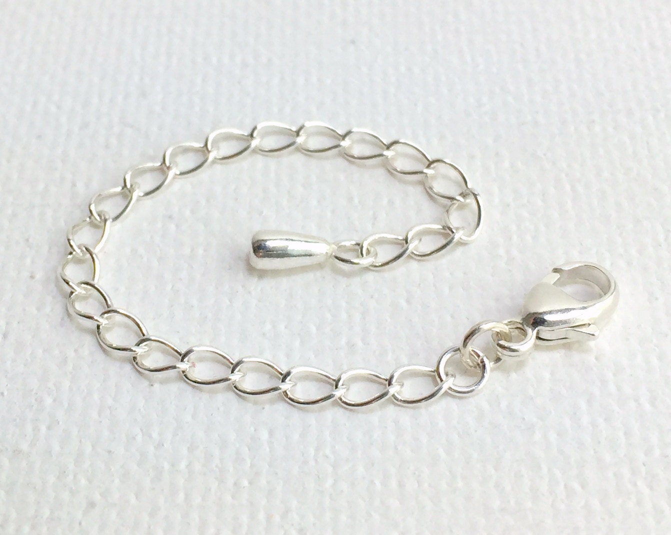 Sterling Silver Bracelet Extender, Magnetic Clasp Converter, With or  Without Chain — CindyLouWho2