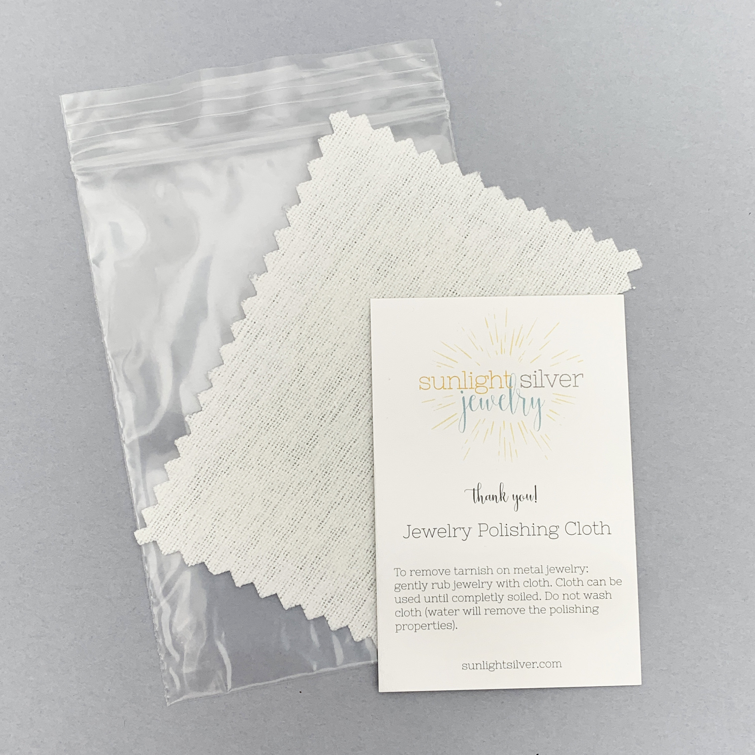 Can jewelry polishing cloths be deals washed