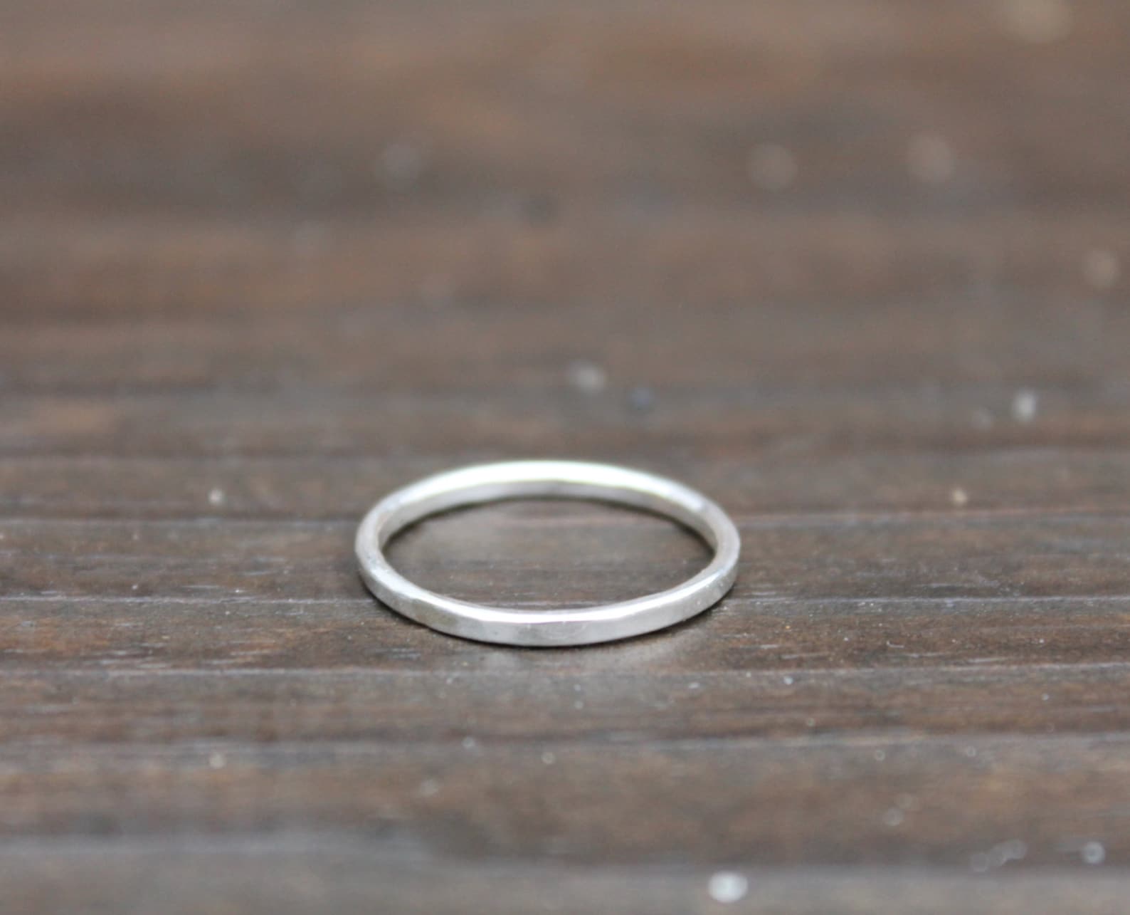 Stacking Rings Sterling Silver Stack Ring 6mm Stone Birthstones Garnet ...