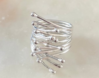 Embrace Ring in Silver