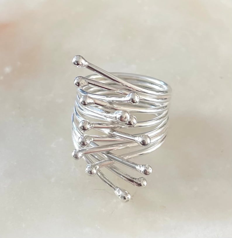 Embrace Ring in Silver image 1