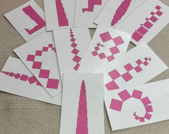 Montessori Sensorial: Pink Tower Extensions