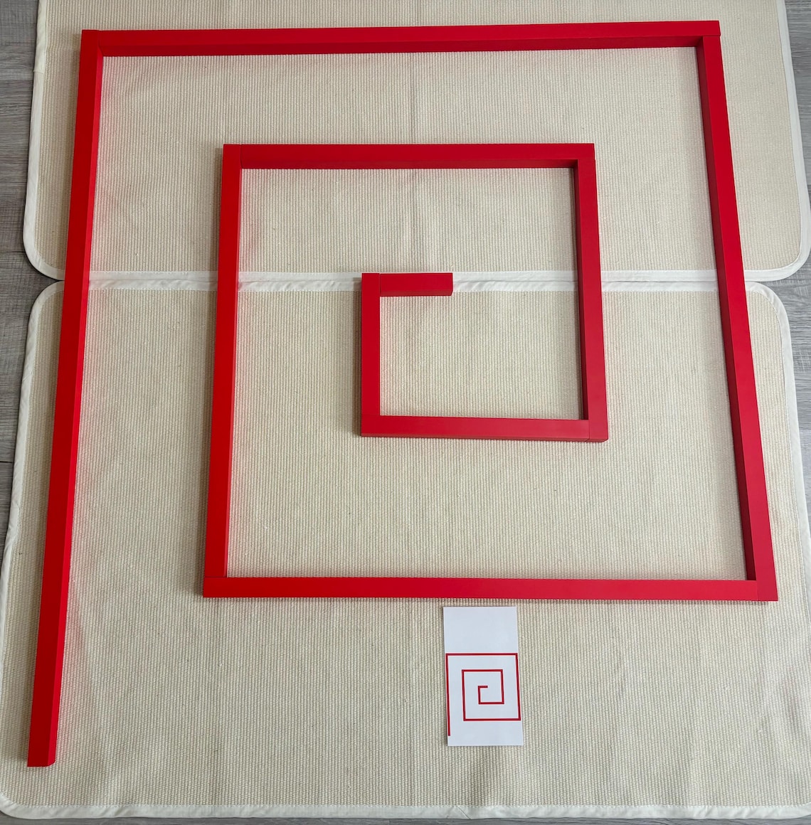 Montessori Sensorial: Red Rods Extensions - Etsy