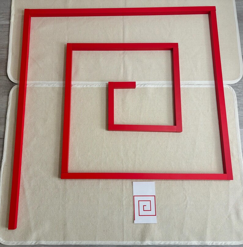 Montessori Sensorial: Red Rods Extensions - Etsy