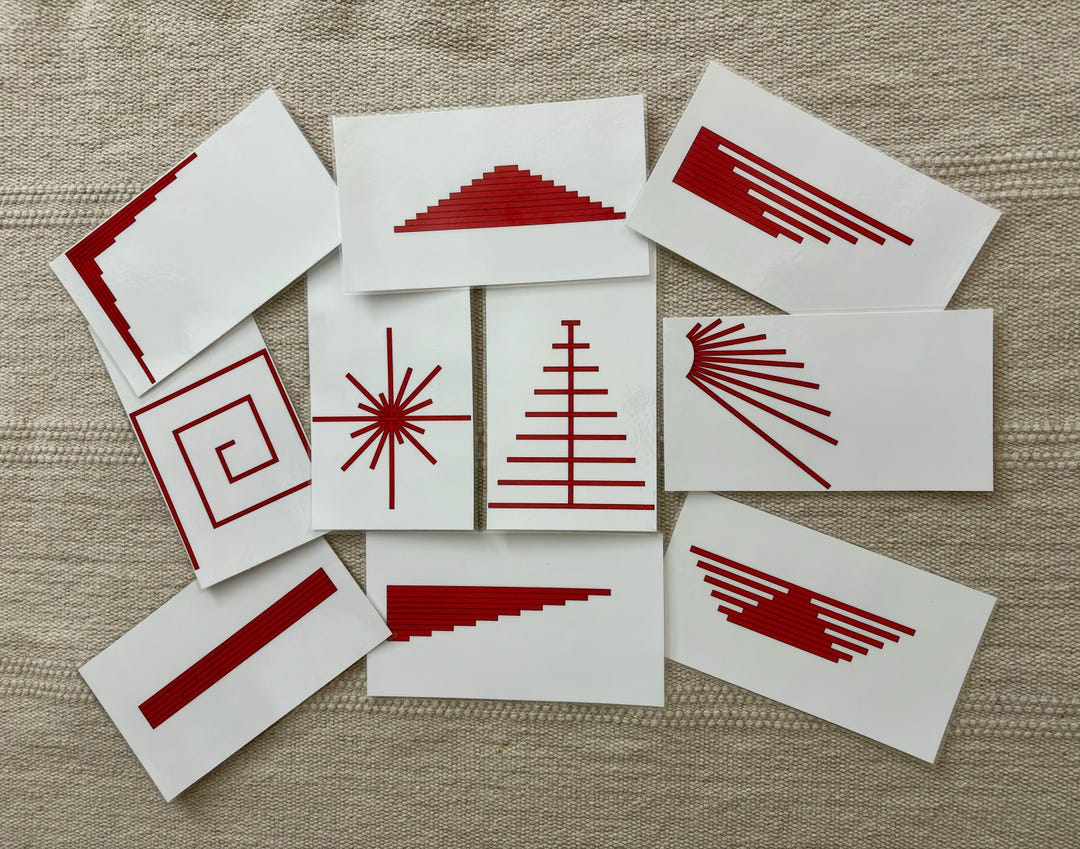 Montessori Sensorial: Red Rods Extensions - Etsy