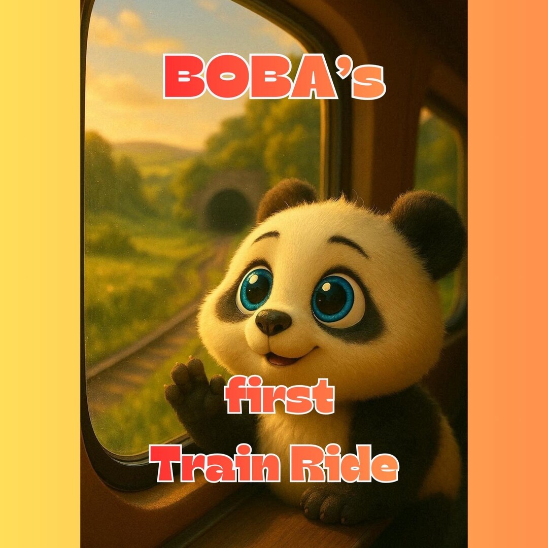 My First Train Rise Boba’s First Train Ride — A Gentle Story About Bravery & New Adventures ...