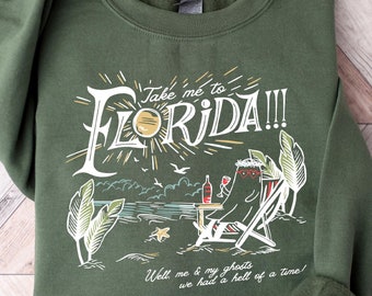 Take Me To Florida Shirt, Florida Lover Shirt, Music Lover Shirt, Fan Shirt, Concert Shirt, Concert Tour Shirt, Ghost Florida Shirt