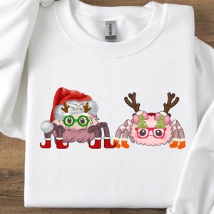 Christmas Tarantulas Shirt, Arachnid Shirt, Tarantula Lover Gift, Spider Lover Christmas Shirt, Christmas Arachnologist Gift Shirt