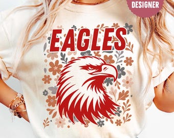 Comfort Colors® Eagles Mascot Shirt, Favorite Team Shirt, Eagles School Team Shirt, Eagles Team Shirt, Eagles School Spirit, Mascot Team Tee