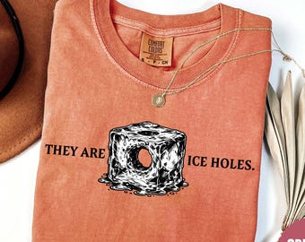 Comfort Colors® They Are Ice Holes Shirt, Anti ICE Shirt, F*ck Ice Shirt, Protest Shirt, Anti Trump Shirt, Abolish ICE Shirt, Subtle ICE