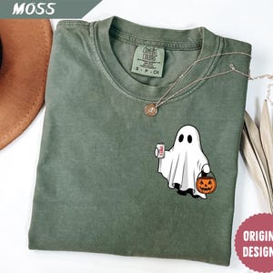 Comfort Colors® Сute Ghost Diet Coke Shirt, Сute Little Ghost Diet Coke Shirt, Boo Ghost Shirt, Ghost Coke Shirt, Halloween Diet Coke Gift