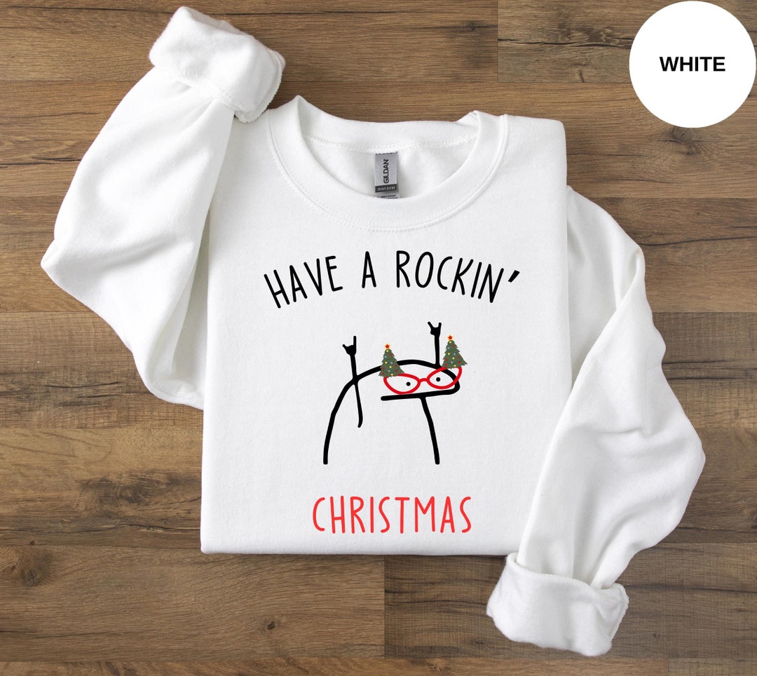 Have A Rockin' Christmas Shirt, Funny Christmas Shirt, Rock Lover Shirt ...