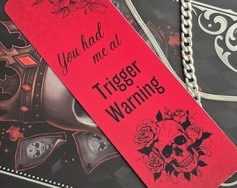 Dark Romance Bookmark: Book Lover Gift