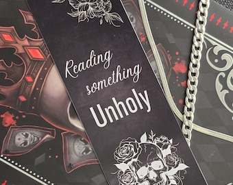 Dark Romance Bookmark: Book Lover Gift