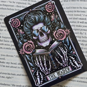 Marcador de Tarot de la Bruja / Marcador de El Lector / Marcador de Esqueleto / Marcador de Fantasía / Marcador de Libros / Marcador de Romance