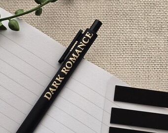 Penna gel Bookish Dark Romance: regalo per gli amanti dei libri