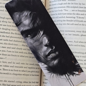 Marcador de homem de fantasia | Marcador de romance | Marcador de fantasia | Marcador de romance | Marcador de livros | Marcador de penas