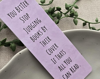 Funny Bookmark | Snarky Bookmark | Bookish Bookmark |