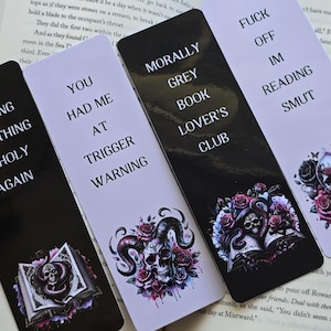 Dark Romance Bookmark | Smut Bookmark