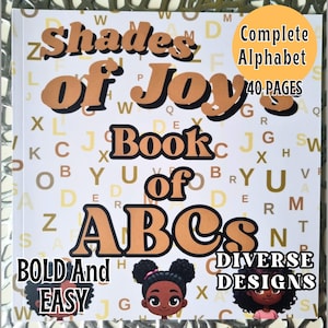 ABC Workbook for Black Girls, Ages 2-4, Empowering Alphabet